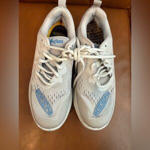 Keen White and Blue Sneakers